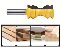 Crown Molding Router Bit 1/2/8mm/12mm Shank Router Bit Large Elaborate Milling Cutter Chair Rail Molding For Woodworkin