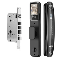 CS7 24*240mm Lock Body 3D Face Smart Door Lock Security Camera Monitor Intelligent Fingerprint Password Biometric Electr