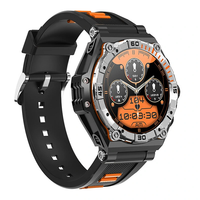 CT18 1.43inch HD Screen bluetooth Call Heart Rate Blood Pressure SpO2 Monitor Sleep Monitoring Multi-sport Modes Music P