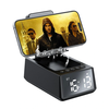 Cyboris S207 Wireless bluetooth Speaker Alarm Clock Stand LED Display Folding Bracket TF Card Multi-function for Kitchen