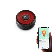 CYCLAMI T08 Smart Brake Anti-theft Taillight with Positioning IPX64 Waterproof Type-C Charging Bike Rear Light for MTB N