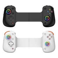 D8 PRO Mobile Phone Stretch Game Handle Dual Hall with Macro Programming RGB Lighting Effect 6-axis Gyroscope Three-spee