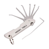 DANIU Foldable Door Lock Opener Locksmith Tool Lock Pick Set
