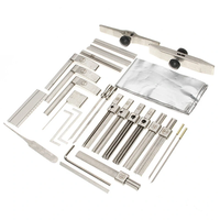 DANIU Multifunctional Locksmith Tool Kit Lock Pick Tools Set Suitable for Various Lock Brands Packaged in Convenient Pla