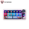 Darmoshark SK16 QMK Mechanical Keyboard Gasket 16keys RGB Triple-Mode Mini Mechanical Keyboard Full-Key Hot-Swappable Pl