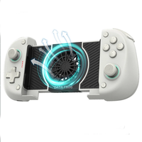 DATA FROG X3 Wireless bluetooth Game Controller Built-in Cooling Fan Hall Joystick and Trigger Turbo Function Stretchabl