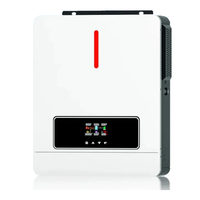 DAXTROMN Power 6.2KW Solar Inverter 48VDC Hybrid Mppt 6200W Pure Sine Wave Charge Controller 120A Off Grid On Grid AGH-6