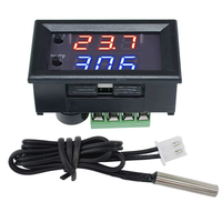 DC 12V LED Digital Thermostat Temperature Control Electronic Thermometer Thermo Controller Switch Module NTC Smart Temp