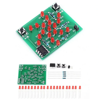 DC 5V DIY Electronic Windmill Training Module Kit Speed Adjustable MCU Course Design Set For Soldering