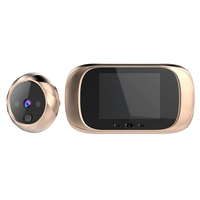 DD1 Digital Door Viewer Peephole Door Camera Doorbell 2.8-inch Night Vision Photo Shooting Digital Door Monitoring for H