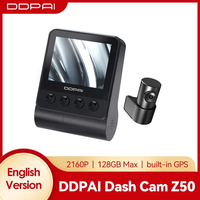 DDpai Z50 GPS Dual Front & Rear Car Dash Cam 2160P Car Camera Recorder HD Video GPS Tracking Wifi DVR 24H Parking Monito