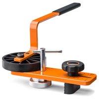 Deck Lever Tool Board Bending Straightening Locking Composite Material Multi Joist Compatibility Grooved Deck Fastening