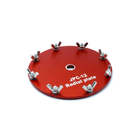 Dedicated Ground Network Disk Aluminum Grounding Disk for PAC-12 JPC-12 Portable Shortwave Antennas