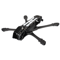 DeepSpace SEEKER5 DC 228mm / XL 224mm Wheelbase 5 Inch Frame Kit Support DJI O4 Pro Version for Freestyle RC FPV Racing