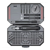 DELIXI 145 in 1 Precision Magnetic Screwdriver Set 132 Bits Mobile Phone Repair DIY Tool Kit with Storage Case