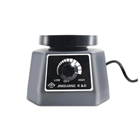 Dental Vibrating Plate Vibrating Table High Power Dental Vibrator 4" Small Size Round Plaster Oscillator Non-Slip Lab Vi