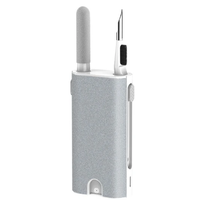 Desk Dust Vacuum with Clean Brush Portable Table Dust Removal Cleaning Brush USB Charging Desktop Cleaner Mini Vacuum Cl