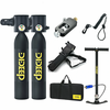 DIDEEP 0.5L Mini Scuba Oxygen Cylinder Air Tank Scuba Reserve Air Tank Pump Snorkeling Gear Snorkeling Diving Equipment