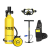 DIDEEP X4000Pro 1L Scuba Diving Tank Snorkel Equipment Leisure Outdoor Swimming Spare Oxygen Portable Capacity Use 10-20