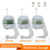 Digital Display Thickness Gauge Zinc Alloy Electronic LCD Micrometer Metric Imperial Wall Thickness Measurement Tools 0-