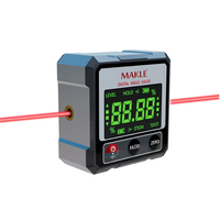 Digital Protractor Inclinometer Laser Level Angle Finder Magnetic Base Rechargeable Battery Accurate Measurement Woodwor