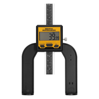 Digital Vernier Caliper 0-80mm Depth Gauge Aluminum Alloy Magnetic Base LCD Display Height Measurement 3 Units Mode Auto