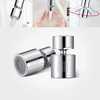 Diiib Kitchen Faucet Aerator Water Tap Nozzle Bubbler Water Saving Filter 360-Degree Double Function 2-Flow Splash-proof