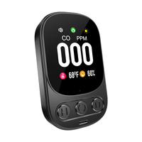 Direct Insertion Carbon Monoxide Monitor 2.1 Inch Screen 0-999ppm Real Time Updates Plug and Play Air Quality Alarm Gas