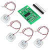 DIY 5Pcs HX711 AD Module + 20pcs 50KG Body Load Cell Weight Strain Sensor Resistance