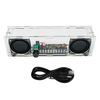 DIY 5W PAM8406 bluetooth Speaker Amplifier Kit Dual Channel Stereo Sound USB Power Clear Audio Level Indicator Easy Asse
