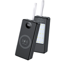 DIY Battery Holder Box 16*18650 22.5W+15W 20000mAh Power Bank Case Storage Box Dual USB Type-C 22.5W Fast Charging 15W W