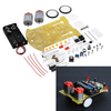 DIY D2-5 Intelligent Tracking Car Kit Patrol Car Electronic Production Kits