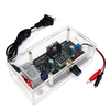 DIY LM317 Adjustable Voltage Regulator 1.25V-12V 2W Power Supply Kit with Digital Display and Acrylic Enclosure for Elec