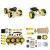 DIY Smart Car Kit Four-Wheel Two-Wheel L298N Driver Module Tracking Bluetooth Capacitive Sensor 4 Channel Relay for Ardu