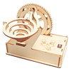 DIY Technology Small Production Wooden Electric Track Steel Ball Slide for Primary Secondary School Students Handmade Bu