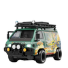 DLK 585-132 RTR 1/24 2.4G 4WD RC Car Sport Mini Bus Drift Off-Road Simulation Camping Van LED Light High Speed Remote Co
