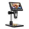 DM7 Digital Microscope 4.3 Inch Screen 50X-1000X Magnification Adjustable 8 LED Lights Type-C Port High Definition Video