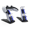DOBE TP5-0585S Dual PS5 Fast Charger Bracket Wireless Game Controller Charging Stand with Blue Ambient Light for PS5 Gam