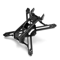 DolphinRC PRISMFLY X2 115 mm Wheelbase 2 Inch Aluminum Alloy Frame Kit Compatible with DJI O4 Air Unit for DIY RC FPV Ra