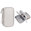 Double Layer Travel Portable Digital Product Storage Bag,  U Disks Hard Disks Protective Cover,  USB Data Cable Organizer