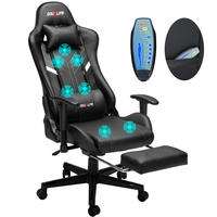 Douxlife GC-RC03 Series Gaming Chair with 7 Point Massage Ergonomic High Back Design Lumbar Relax New Customized PU Mass
