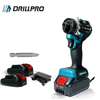 Drillpro 20+1 Gear Brushless Electric Screwdriver 1000W 4000rpm Ergonomic Design Compatible with mak 20V Battery for Ext