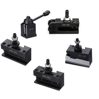 Drillpro 250-000 Cuneiform GIB Type Quick Change Tools Kit Tool Post 250 001-010 Tool Holder for Lathe Tools
