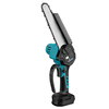 Drillpro 8-Inch Brushless Electric Chainsaw Cordless Rechargeable Fast-Cutting Woodworking Garden Pruning Tool Suitable