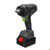 Drillpro Brushless Electric Wrench 1000N.m High Speed 5000RPM Impact3+1 Reverse Stop Gear Positions Secure 1/2" Chuck