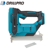 Drillpro Brushless F30 18V Electric Nail Gun Compatible with Mak Battery High Power Cordless Design Ideal for Wood Inlay