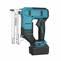 Drillpro Cordless Brushless Nail Gun F30G 21V 800W Power 3.0Ah Battery Compatible with F10mm to F30mm Nails Professional