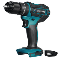Drillpro Cordless Impact Drill 18V Adapted to Mak Battery Max Torque 25-90Nm No Load Speed 0-450r/min or 0-1500r/min,  Ke