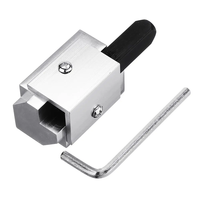 Drillpro Corner Chisel Wood Chisel for Square Embedded Hinge Recesses Woodworking Carving Tool