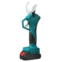 Drillpro Electric Pruning Shear 21V 600W Finger Protection 4-Speed LCD Display 55mm Cutting Diameter Lightweight Cordles